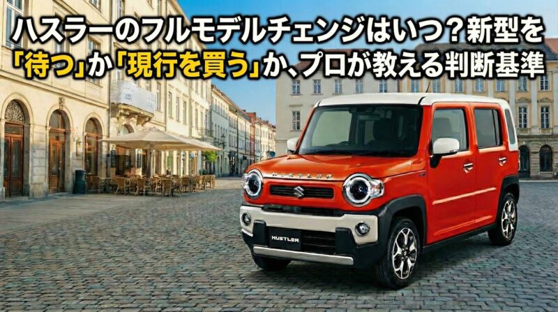 ハスラー　モデルチェンジ　柳川